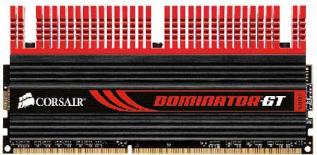 Новый скоростной 8ГБ набор DDR3 памяти Corsair Dominator GTX